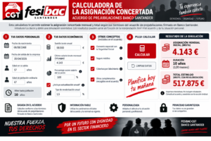 Calculadora de asignación concertada Banco Santander